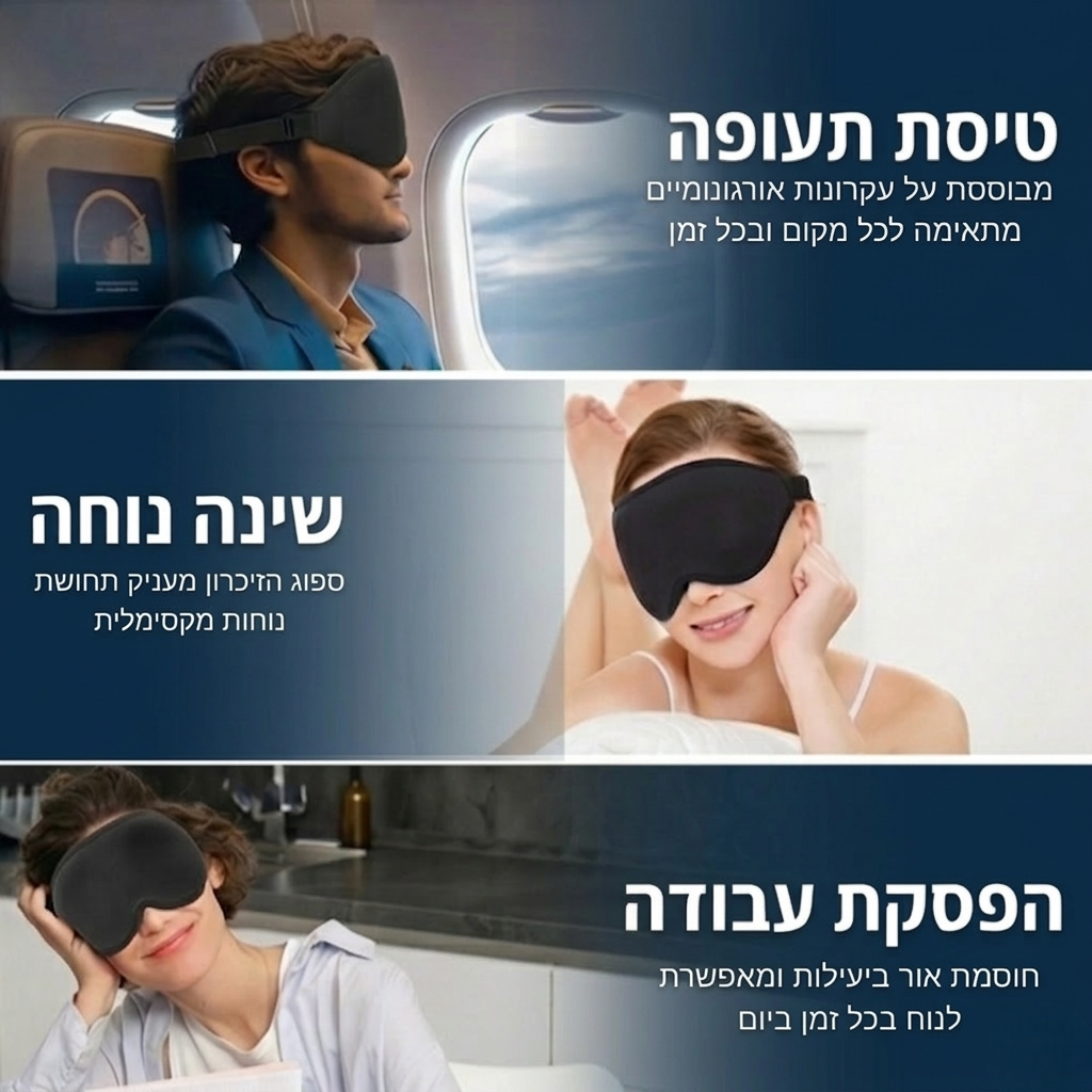 מסכת שינה תרחישי שימוש